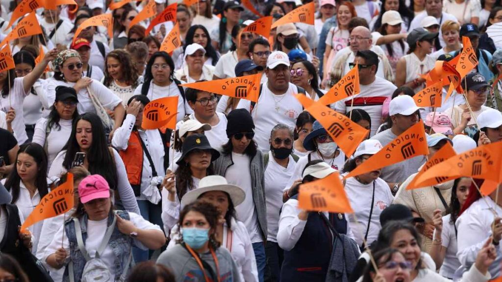 Trabajadores y jubilados realizarán protestas en CDMX este 29 de febrero