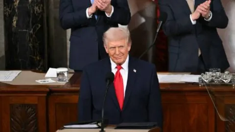 Donald Trump ofrece discurso del Estado de la Unión ante Congreso de EE. UU.