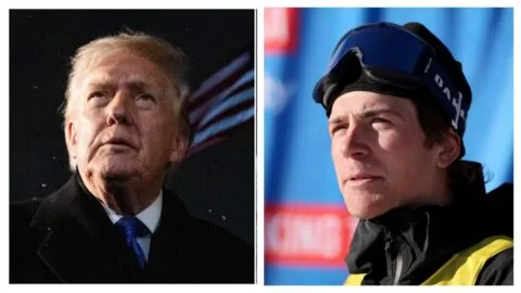 Trump llama “perdedor” a atleta por dudar en representar a Estados Unidos en Milano Cortina 2026