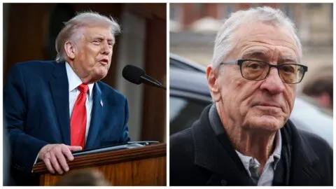 Trump estalla contra Robert De Niro y lo llama “enfermo y demente” tras llamado a “resistir”