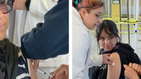 UNAM abre mega centro de vacunación contra sarampión; reportan baja afluencia