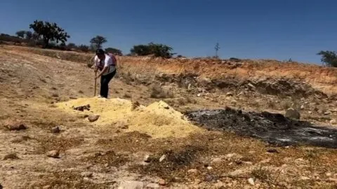 Confirman hallazgo de sustancias químicas para disolver restos humanos en SLP