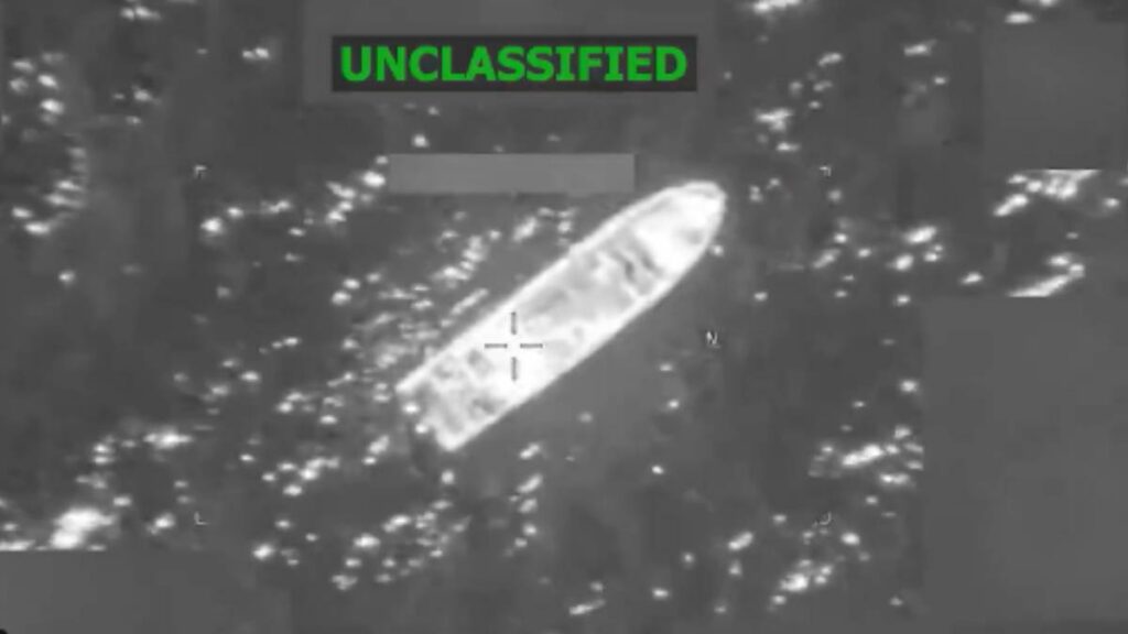 Ataque a presunta narcolancha