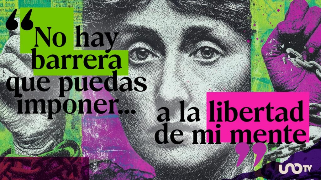 "No hay barrera, cerradura ni cerrojo que puedas imponer a la libertad de mi mente", Virginia Woolf