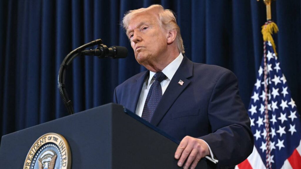 Trump lanzó nueva amenza a Irán