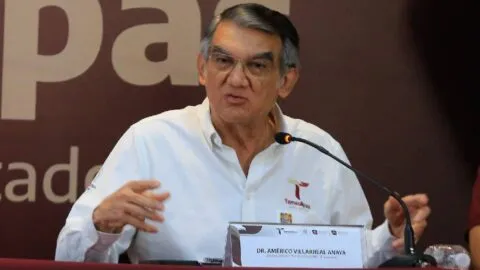 Américo Villarreal presume avances en salud y turismo en Tamaulipas