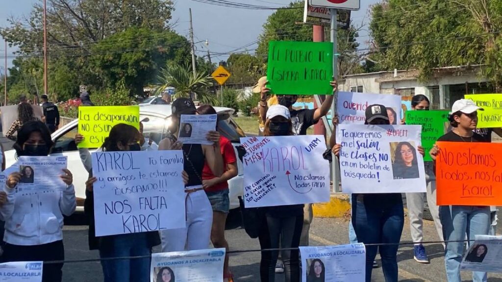 Bloqueo por desaparición de Karol