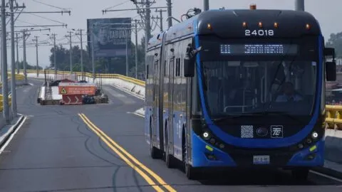Cierre de la autopista México-Puebla por obras del Trolebús Chalco-Santa Martha
