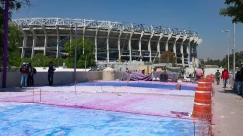 Alistan protesta antimundialista afuera del Estadio Azteca el 28 de marzo: amagan con cerrar Tlalpan