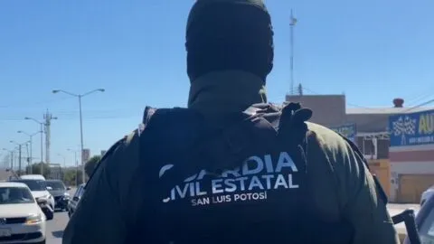 Comando ataca a Guardia Civil en Villa de Reyes, San Luis Potosí; detienen a 3