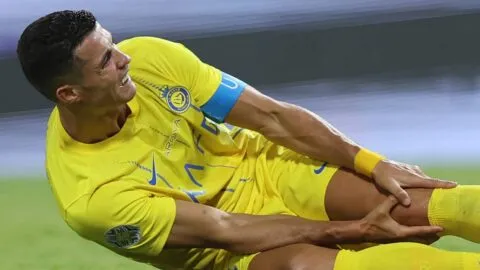 Cristiano Ronaldo en riesgo de perderse el México vs Portugal; Al Nassr confirma lesión del portugués