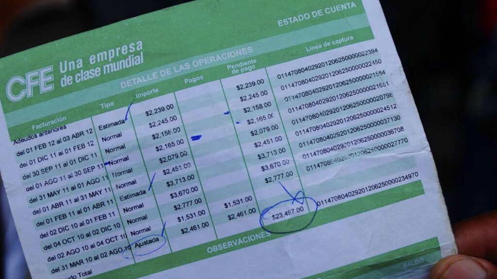 CFE tiene lugares para pagar recibo