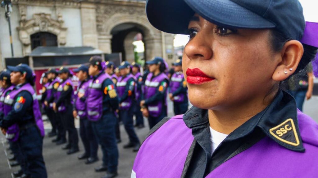 CDMX desplegará 400 mujeres policías