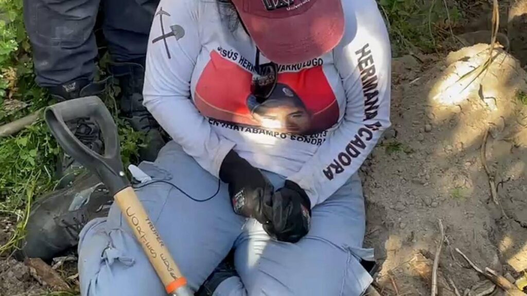 Un reporte anónimo indicó al colectivo dónde buscar.