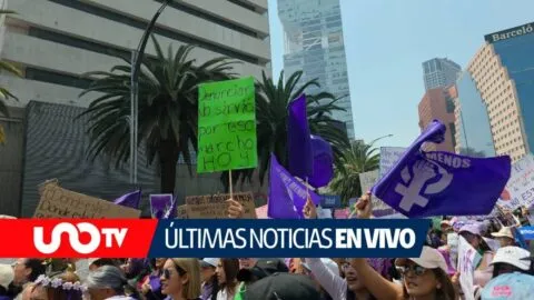 Marcha 8M en vivo: comienzan a salir los contingentes hacia el Zócalo en CDMX