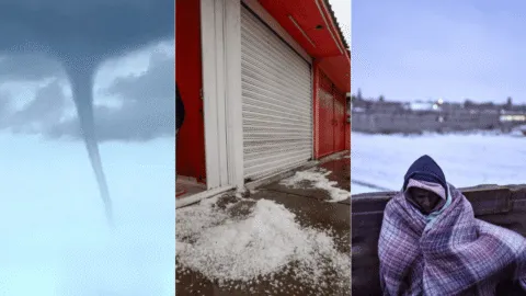 Cuarta tormenta invernal llega con posibles nevadas, granizo y tornados este 8 de marzo en estos estados