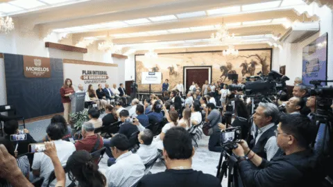Gobierno de Morelos presenta Plan Integral de Seguridad Universitaria; incluye cámaras, luminarias y módulos de vigilancia