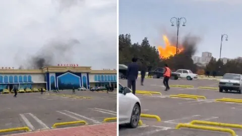 Irán ataca con un dron al aeropuerto de Azerbaiyán; gobierno advierte represalias