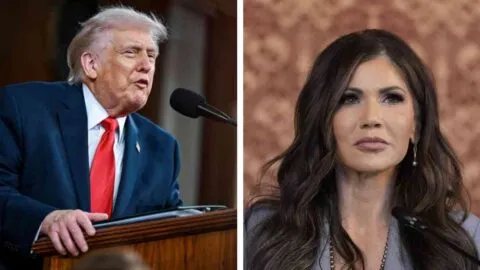 Trump anuncia destitución de la secretaria de Seguridad Nacional Kristi Noem