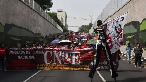 Maestros de la CNTE se van a paro laboral de 72 horas