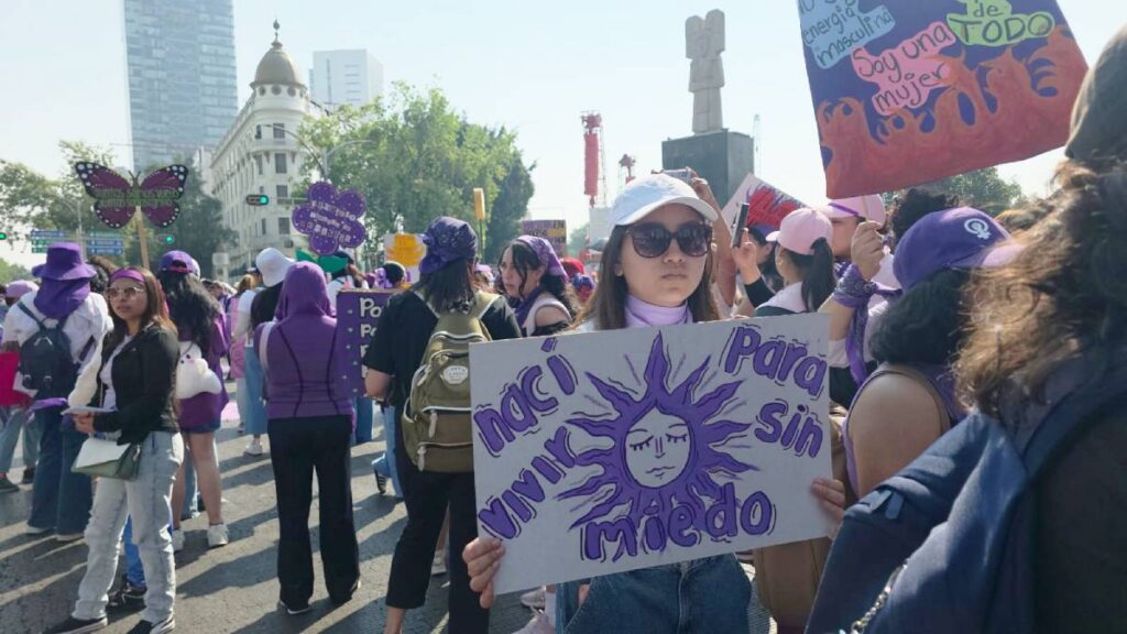 Marchas del 8M movilizan a miles en CDMX, Oaxaca, Zacatecas y otras ciudades del país