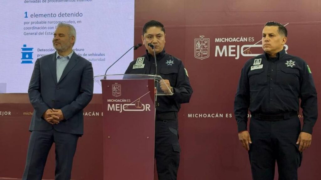 Policías extorsionaban en Michoacán.