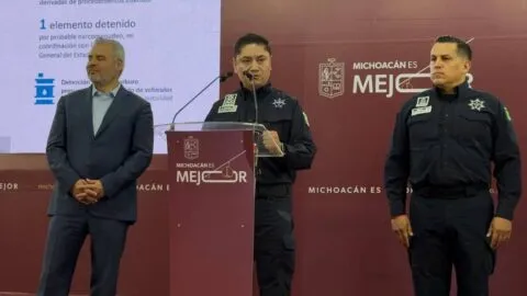 Investigan a 54 policías de Michoacán por diversos delitos