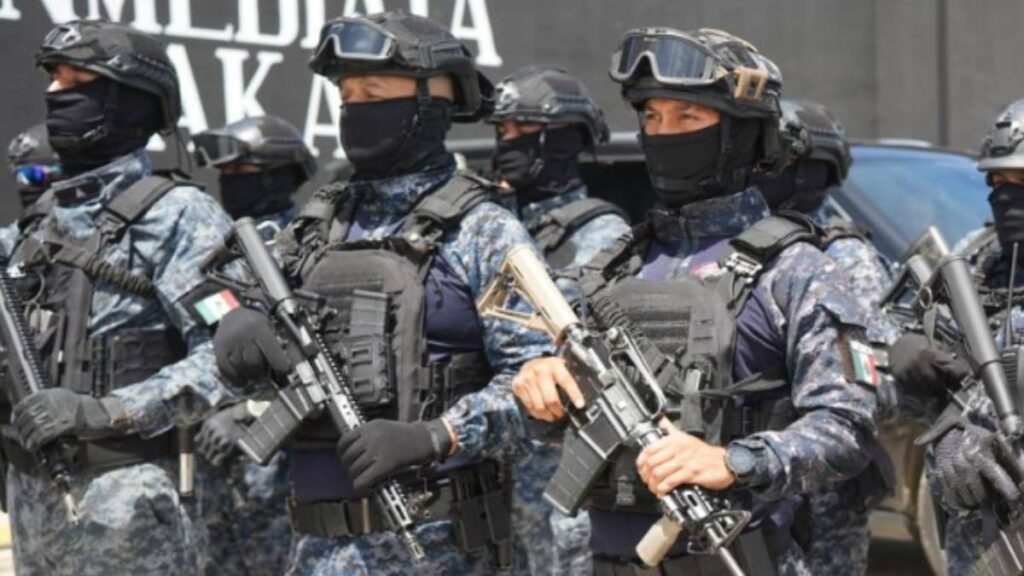 Policía Estatal Fuerza de Reacción Inmediata Pakal de Chiapas.