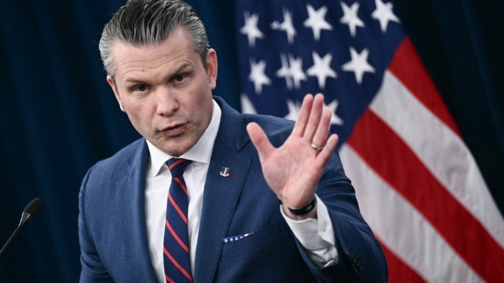 Pete Hegseth, secretario de Defensa de EE.UU. habla sobre operación en Irán y supuesto plan para matar a Donald Trump
