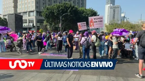 Marcha 8M en vivo: ruta, calles cerradas y vías alternas, domingo 8 de marzo 2026