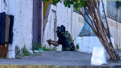 Vecinos reportan presunto artefacto explosivo cerca de un kínder en Reynosa