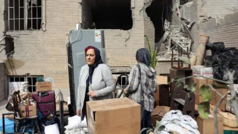 Suman 3.2 millones de desplazados en Irán por conflicto con Estados Unidos e Israel