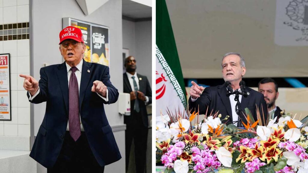 Trump advierte que golpeará fuertemente a Irán