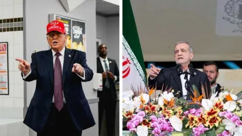 Trump amenaza con atacar “muy fuertemente” a Irán este sábado