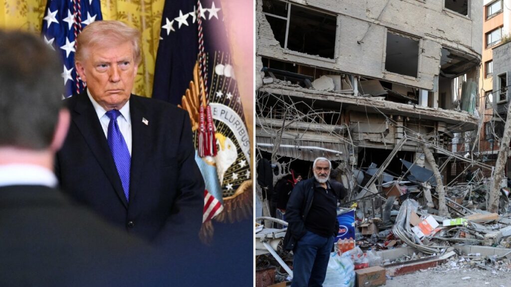 Ataques de Trump son aprobados por menos del 30% de los estadounidenses. AFP