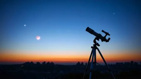 Venus y Saturno se verán juntos tras el atardecer este fin de semana: así puedes observar el fenómeno anual