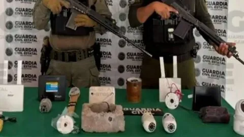 Desmantelan red de videovigilancia ilegal operada por el crimen organizado en San Luis Potosí