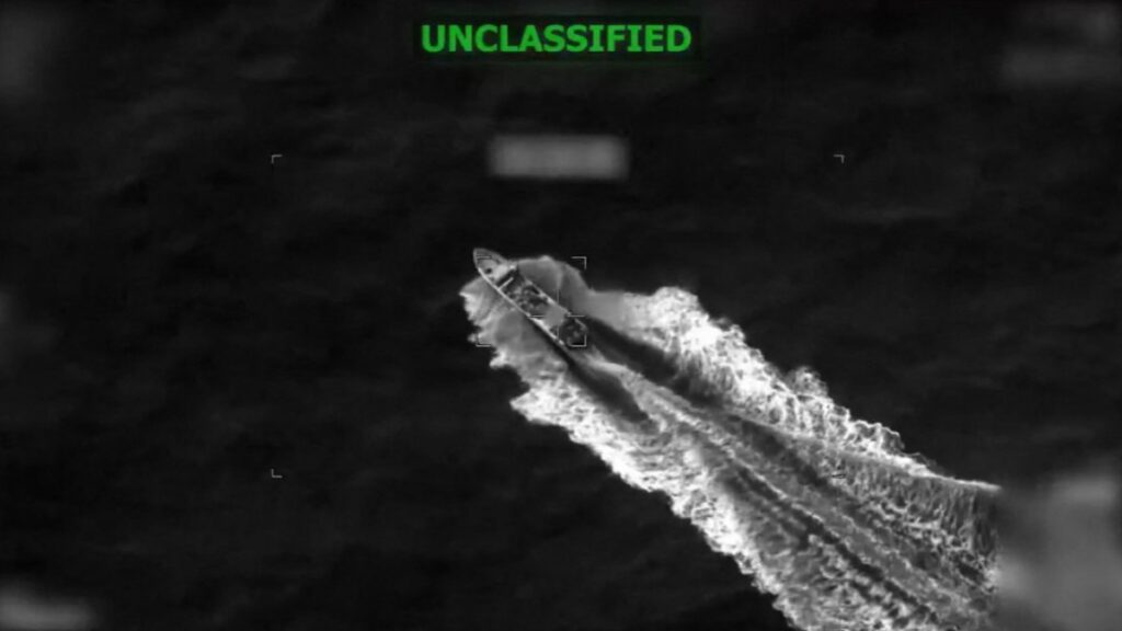 Ataque de Estados Unidos contra "narcolancha" deja 3 muertos; ya suman 185 decesos en el Pacífico