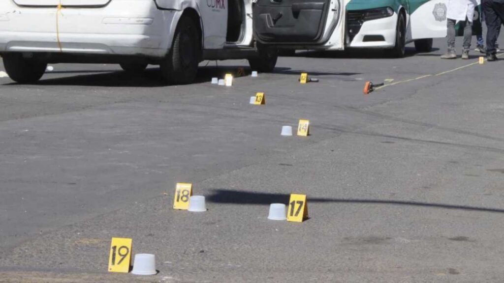 Balacera queda grabada en video