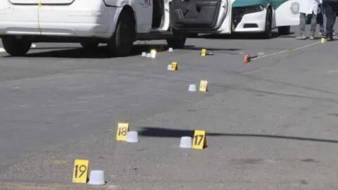 Cena dentro de taquería termina en balacera, quedó grabado en video