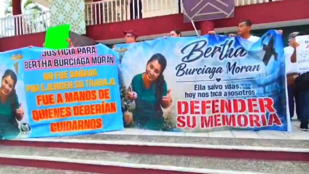 Marchan en Poza Rica por asesinato de Berta.