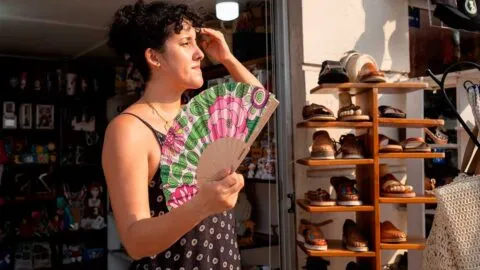 Ambiente extremadamente caluroso en gran parte del país