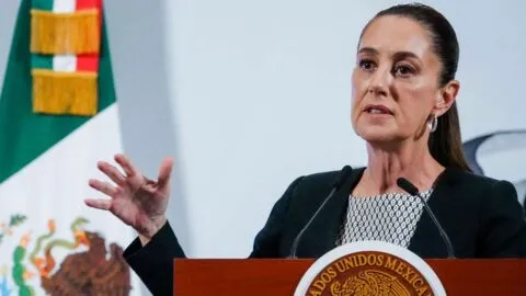 Claudia Sheinbaum enfrenta crisis por seguridad y relación con EE. UU.