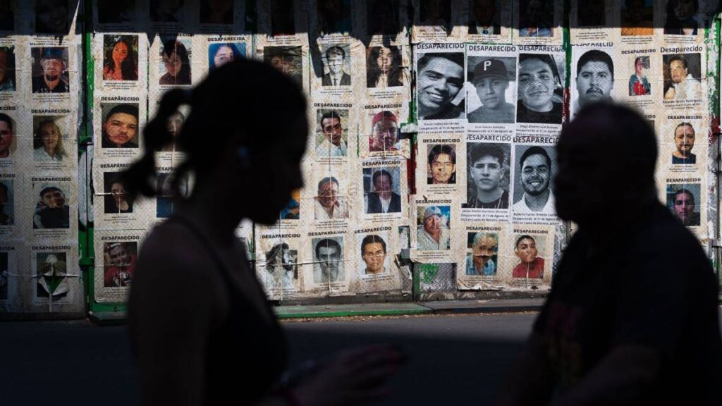 En México hay, al menos, 133 mil desaparecidos.