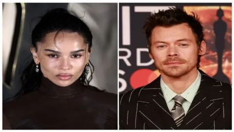 ¡Que vivan los novios! Harry Styles y la actriz Zoë Kravitz se habrían comprometido