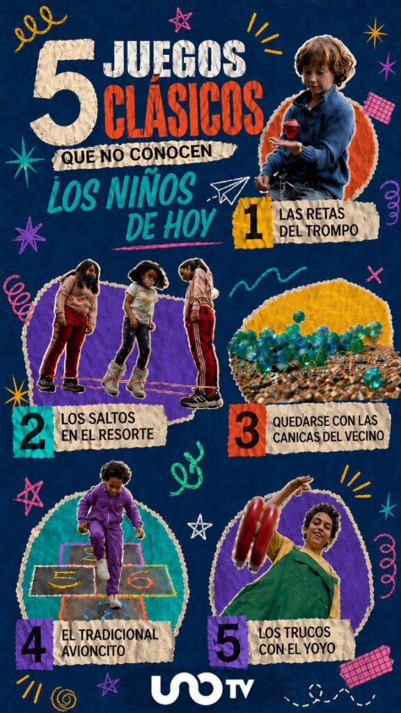 5 juegos clásicos que no conocen los niños de hoy