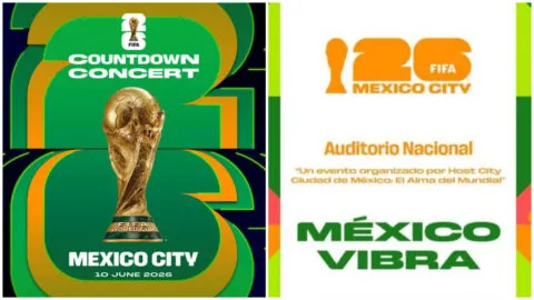 México Vibra y el Mexico Countdown Concert: todo lo que debes saber los conciertos previos al Mundial 2026