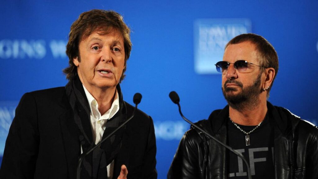 Paul Mccartney Ringo Starr