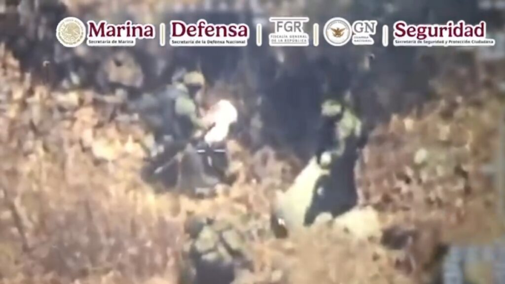 Así fue la detención del “Jardinero”, posible sucesor del “Mencho”. Foto: Semar