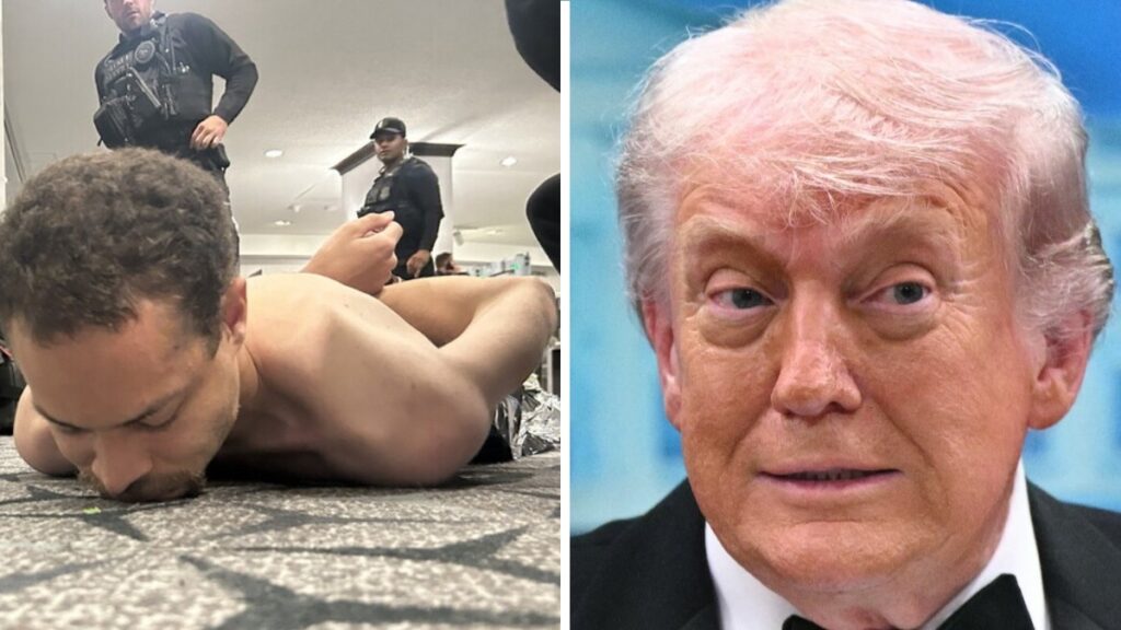 Nuevo video muestra al agresor antes del ataque a Trump. Foto: Truthsocial/AFP